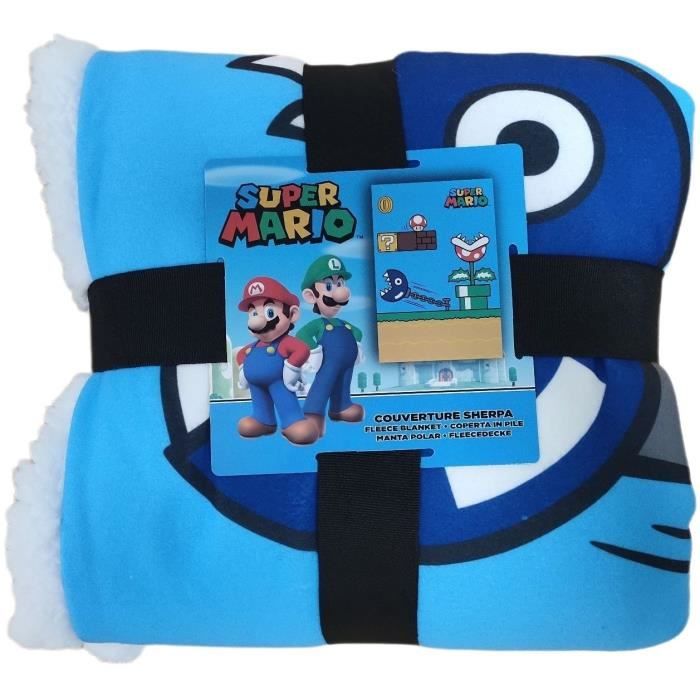 Plaid - MARIO BROS - 130 X 180 Cm
