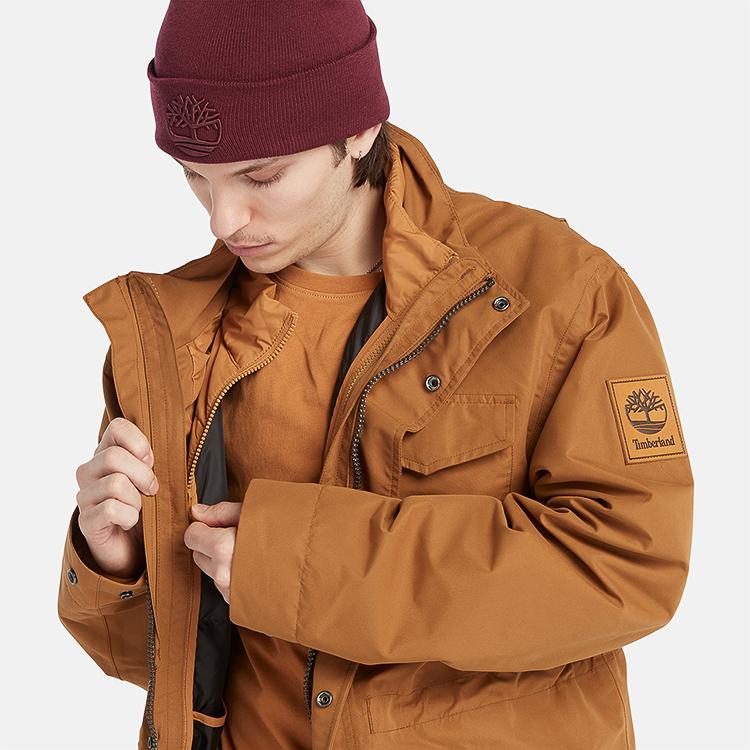 Timberland Outdoor Waterproof Three-In-One Jacket Men jackets Rubber A2H9M-932