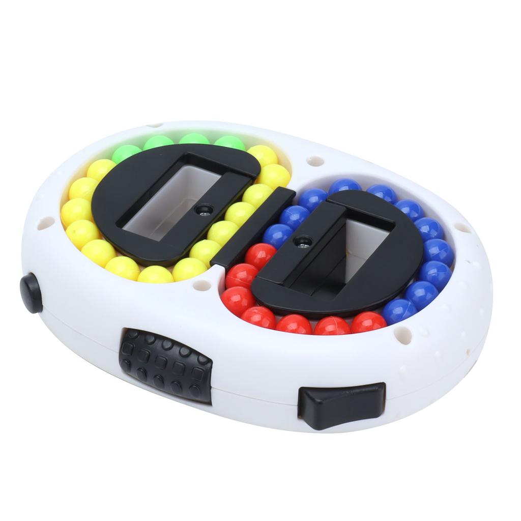 Rotating Bean Toys Anxiety Relief Decompression Double Sides Bean Puzzle Fingertip Toys for Adults
