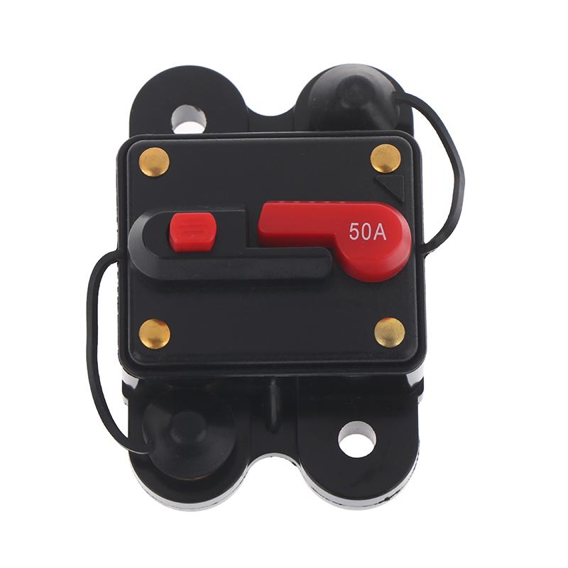 Wasserdichter Leistungsschalter Reset-Sicherung Wechselrichter DC12V 24V 30A 40A 50A 60A 80A 100A 150A 200A 250A 300A Haus-Solarsystem Teile