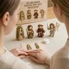 Beaded Faith Angel DIY Kit, 3D Tiny Beaded Figures Craft Kit, Christian Handmade Mini Religious Figurines, Saints Bead Craft Set for Adults Teens
