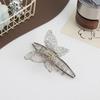 Elegant Temperament Butterfly Hair Clip - High-End Acetate, Women's 2024 Collection, Simple Shark Style.