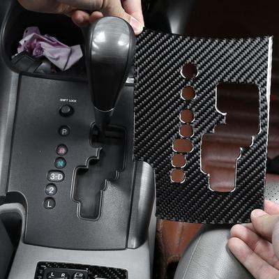 Carro Fibra de Carbono Interior Painel Moldura Cobertura Acabamento Para Toyota Rav4 RAV 4 2006 2007 2008 2009 2010 2011