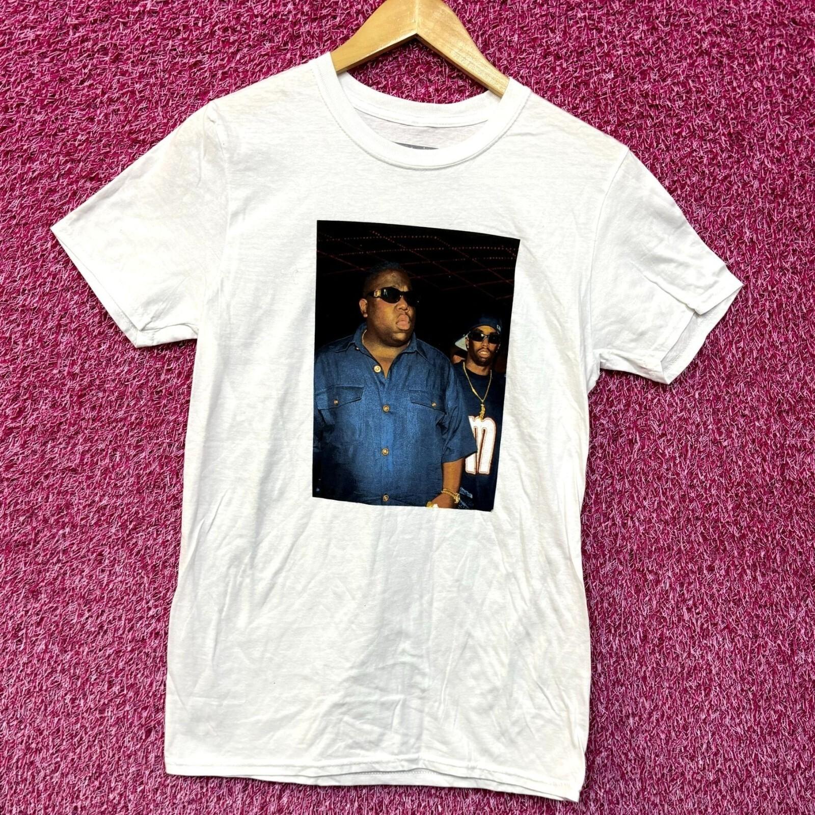 The Notorious BIG Bad Boy Club Poster Hip Hop Tee S XXXXL
