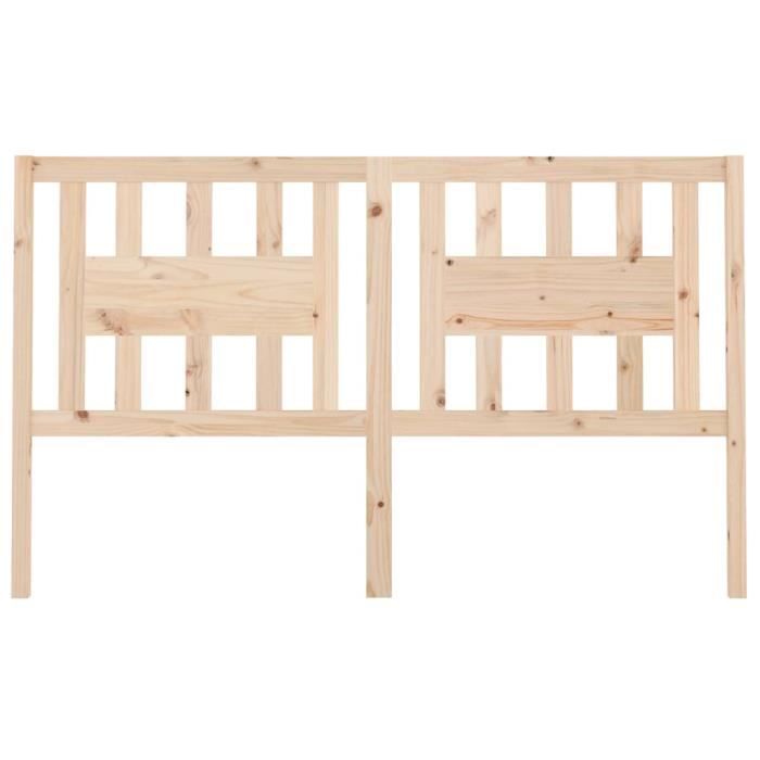 VidaXL Headboard 166x4x100 Cm Solid Pine Wood 818680