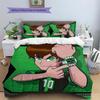 Ben 10  Pattern Bedding Quilt Set  Home Decoration  Gift (1 * duvet cover + 2 * pillowcase  without core)