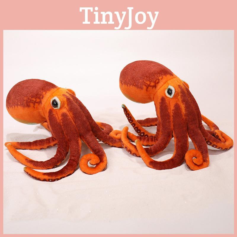 Реалістична плюшева іграшка восьминіг у мультяшному стилі, м'яка іграшка в подарунок, смішна та грайлива