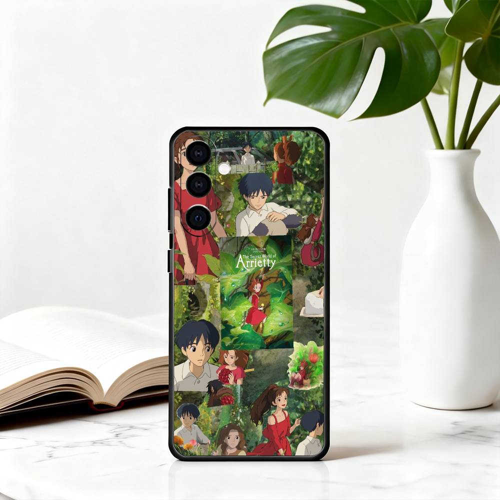 The S-Secret World of A-Arrietty-es Phone Case For Samsung Galaxy A73,A72,A71,A70,A53,A52,A51,Others Soft Black Cover