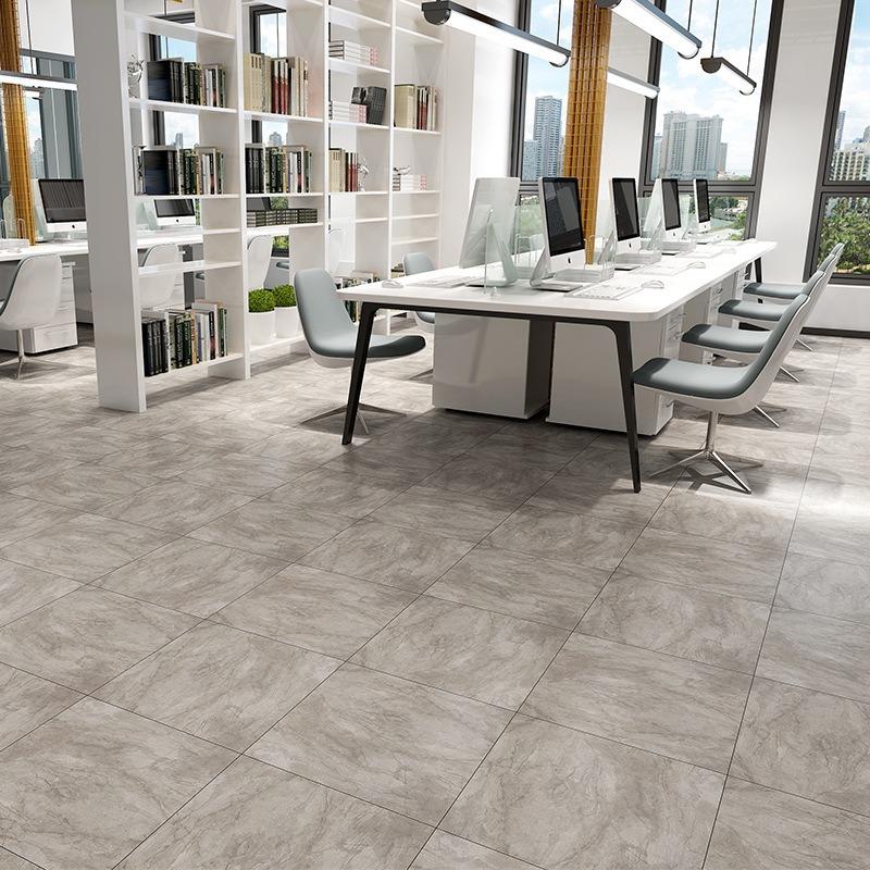 Thick Imitation Marble Self-Adhesive Floor Stickers Wall Tiles Non-Slip Waterproof Vinyl Sticker for Kitchen Bathroom Renovation