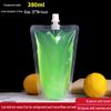 Miaojiayi 380ml Disposable Transparent Spout Pouches