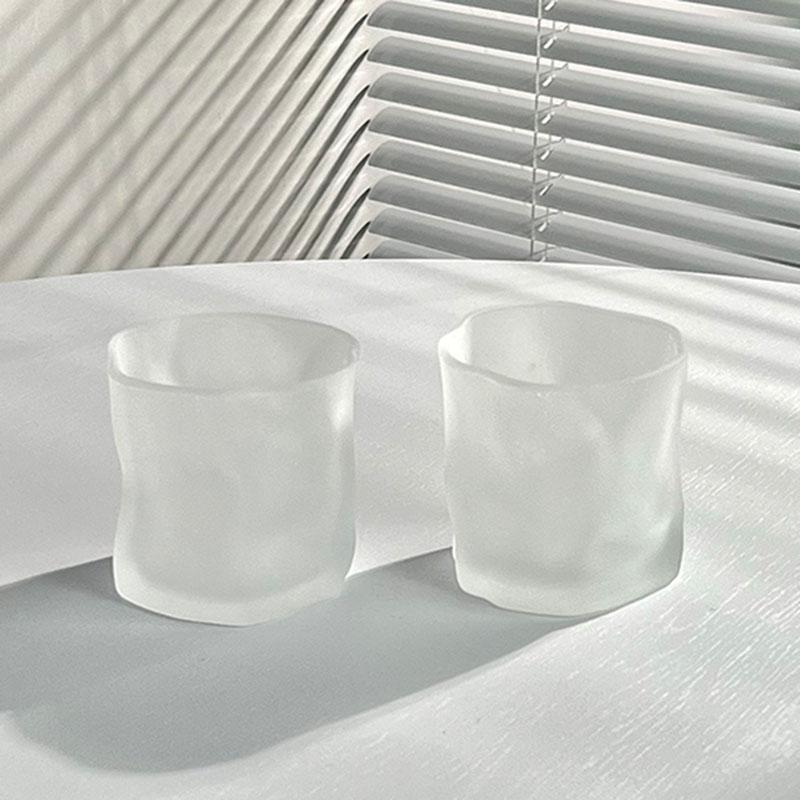 280ml Creative Twist Cup Whiskey Glass Multi Colored Wine Glasses Beverage Mug Irregular Glass Cup Fashionable Cocktail Glass