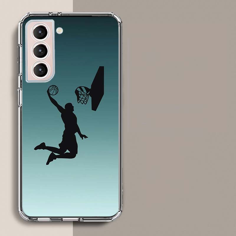 Basketbalový kryt na telefon pro Samsung A16 A26 A36 A56 A17 A15 A25 A35 A55 A14 A24 A34 A54 A04S A05S Galaxy Note 20 10 9 8 A9 A8 A7 A