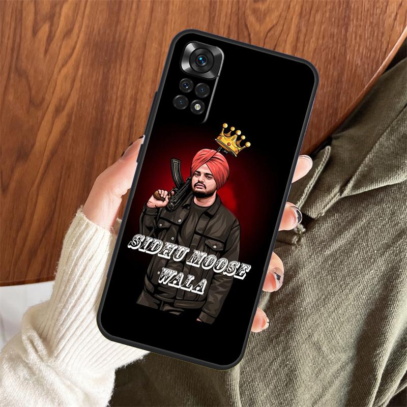Sidhu Moosewala Case For Xiaomi Redmi Note 14 13 12 11 10 9 15 Pro Plus Redmi 15 15C 13 10C 12C 13C 14C Cover