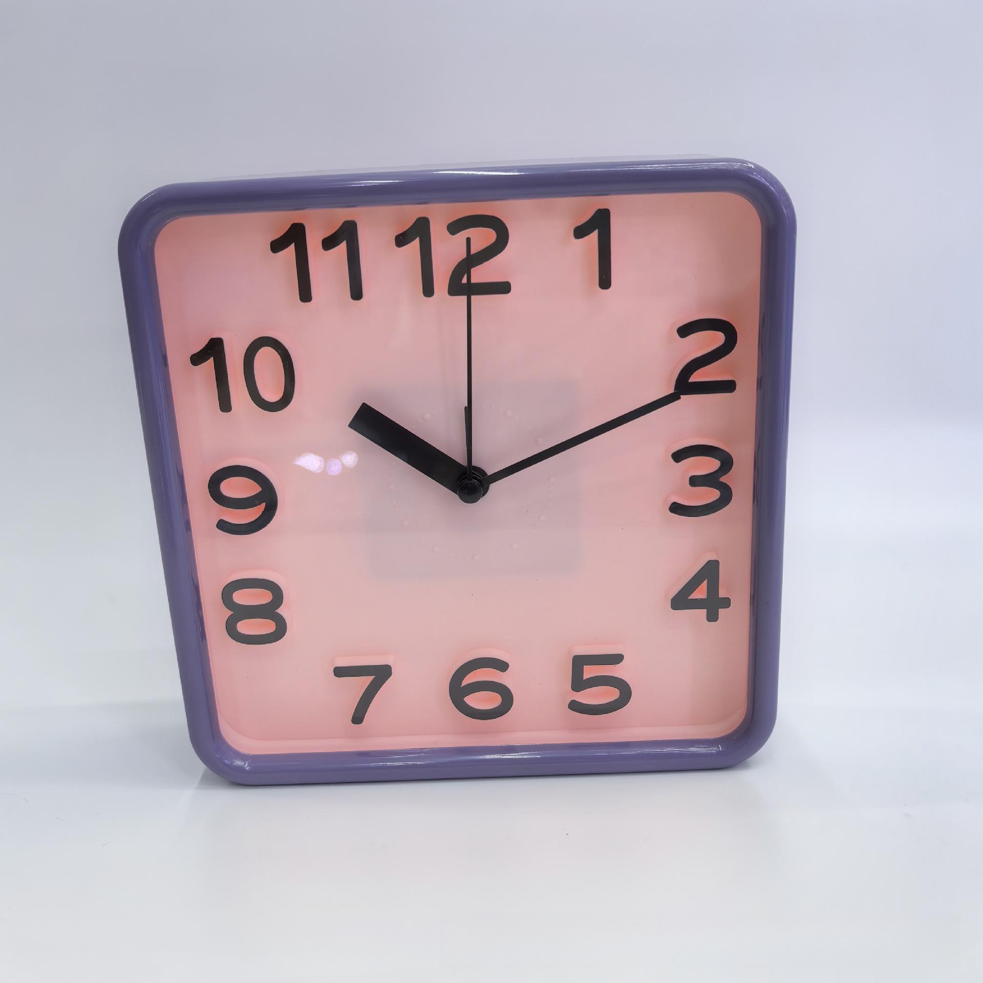 

Новый квадратный маленький будильник часы часы предметы первой необходимости 15cm