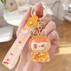 Acrylic Quicksand Oil Mini Keychain Bag Small Pendant Key Chain
