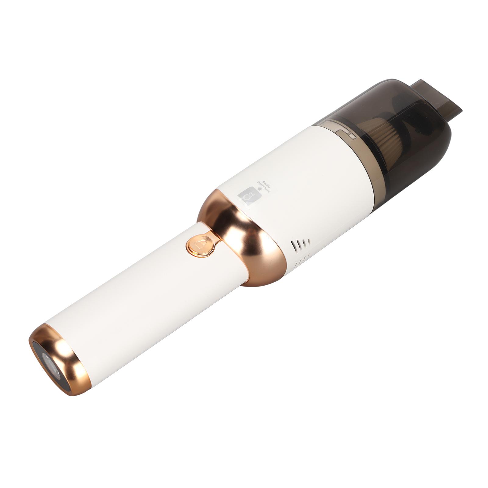 

Car Vacuum Cordless Detachable 120W Rechargble High Capacity Battery LED 12000Pa Suction Portable Handheld Vacuum