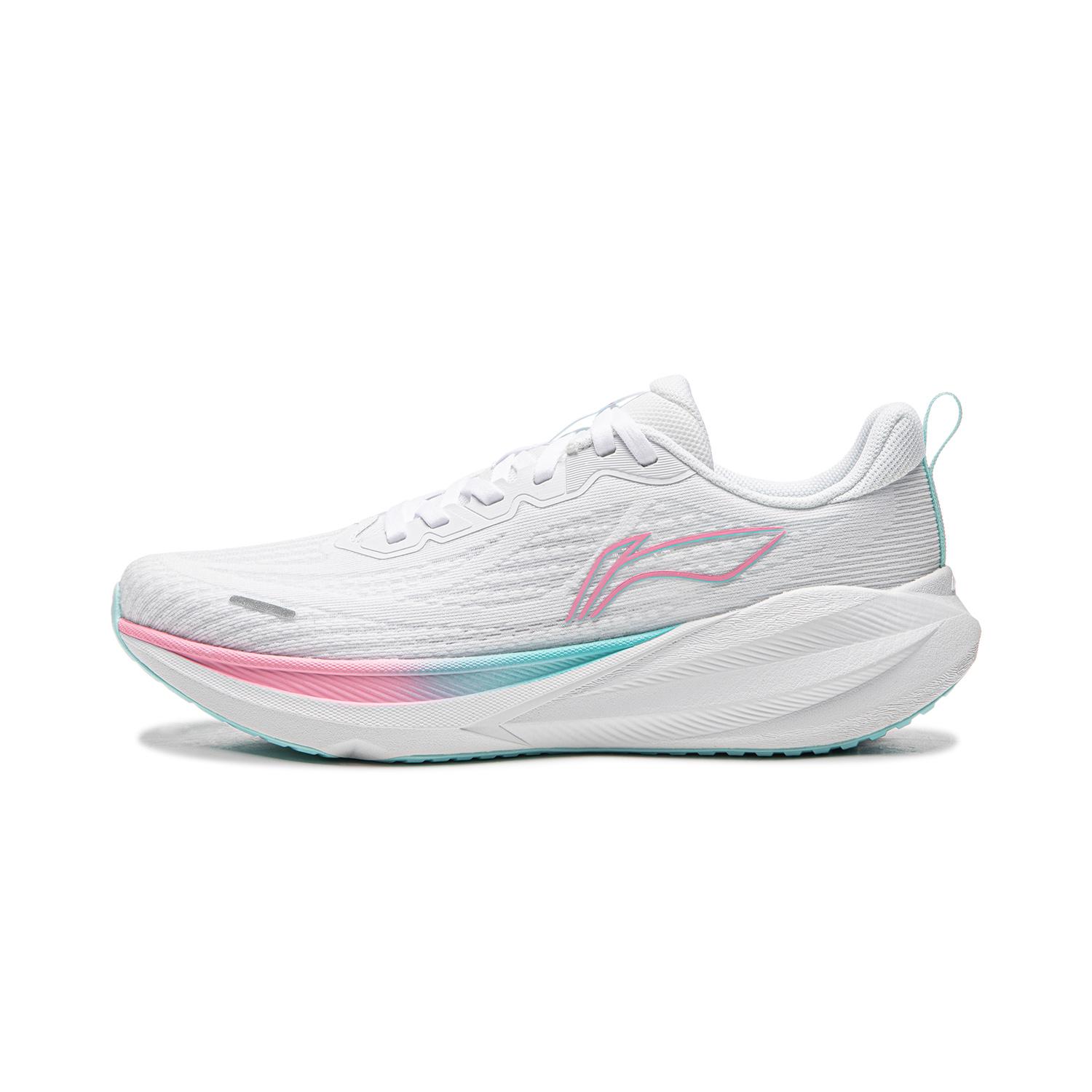 Li Ning Wu Yue 4 Спортивные Удобные Модные Амортизирующие Износостойкие Низкие Повседневные Беговые Кроссовки Женские кроссовки ARSW036-5 35