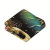 Dreamy Starry Harmony Throw Blanket Multi-purpose Light Flannel for SofaBedTravelOffice Bohemian StyleSun andMoonPrintAll Season