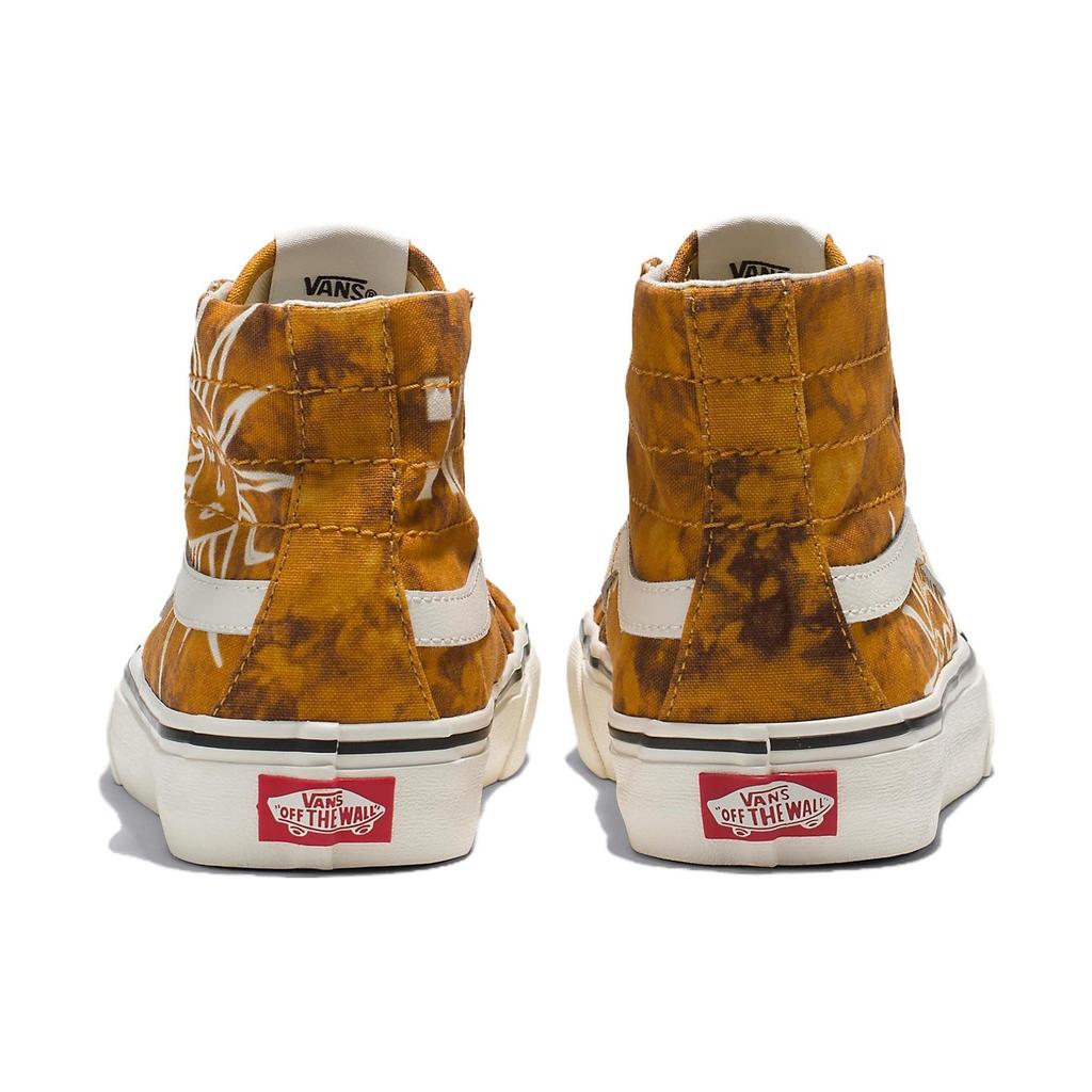 Vans Sk8 38 Tie-Dye Decon Vr3 Sf High-Top Skate Shoes Unisex Sneakers Brown White VN0A4BX651X