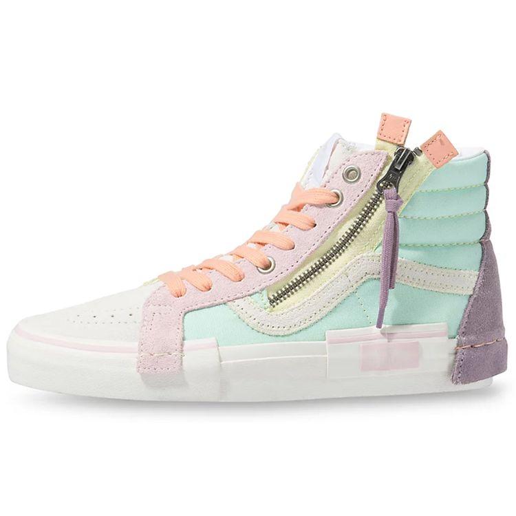 

Vans Sk8-Hi Reissue CAP Pastel Multi-Color Мужские кроссовки True-White VN0A3WM124D