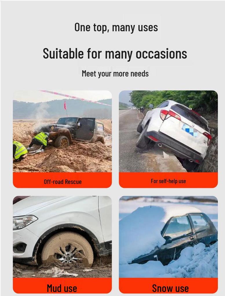 Inflatable Off-Road Airbag Jack - 3T/4T/5T Capacity for Auto Rescue and Repair