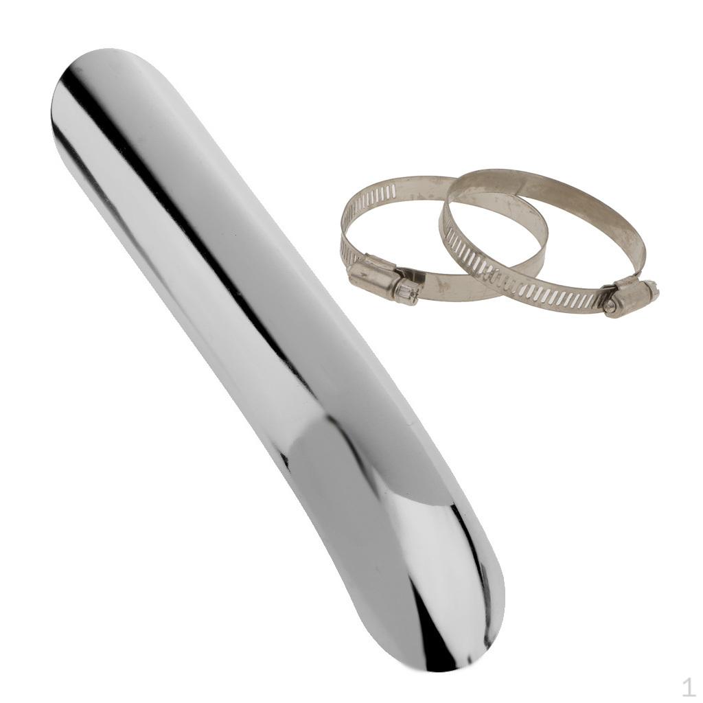 

Гладкий выхлоп для белого цвета 27см