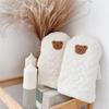 Cartoon Bear Baby Stroller Gloves Toddlers Pram Mittens Windproof Wear-resistant Hand Warmer for Outdoor Activities