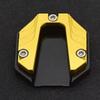 Anti Tilt Aluminu Motorcycle Side Stand Stabilizers Base Universal Enlarged Motorcycle Side Stand Foot Pad for Motorbike