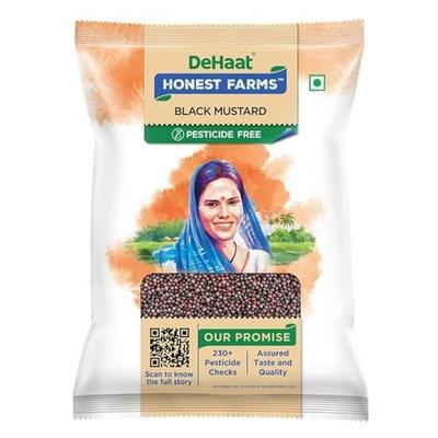 DeHaat Honest Farms Pesticide Free Black Mustard 100 Gm.