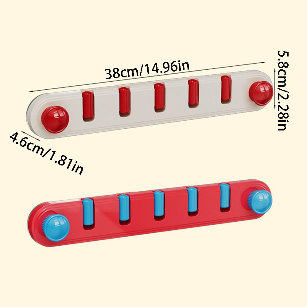 Suction Cup Bathroom Storage Hook Foldable Piano Keys Sundries Storage Holder Wall Mounted Waterproof Door Back Clothes Hook