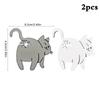 Funny Cat Butt Bread Clip 3D Printed Bag Clip Bag Holder Novelty Kitchen Gadget For Cat Lovers Food Storage Home Decor 1/2/3Pcs