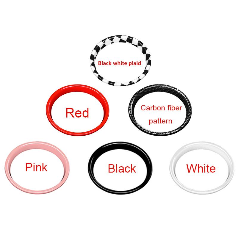 Car Gear Lever Panel Ring Cover For MINI ONE COOPERS JCW Clubman F54 F55 F56 F57 F60 Countryman Interior Decoration Accessories