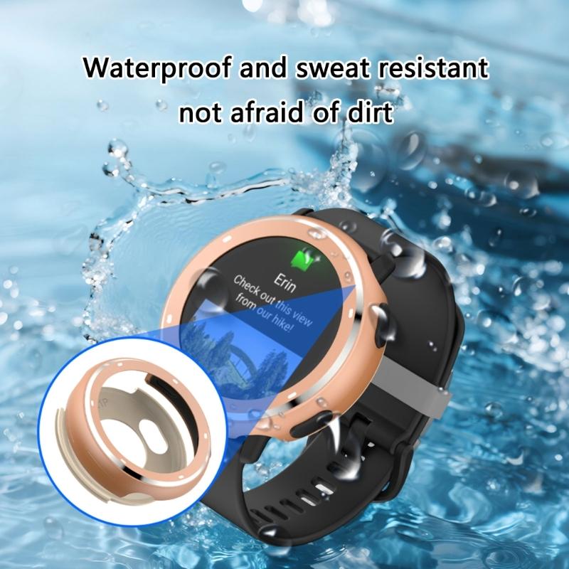 Ergonomisches Metall-Schutzgehäuse Schutz Stoßfestes Schild Für Smartwatches 360-Grad-Schutz Stoßfeste Hülle Kratzfest