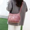 Multi-layer Printing Women Shoulder Bag Fashion Messenger Bag Waterproof Nylon Oxford Crossbody Bag Handbags Large Bags