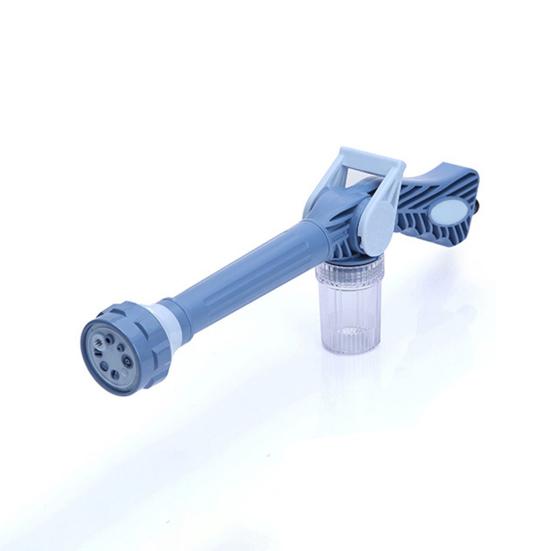 Multi-functional 8-In-1 High Pressure Washer with Liquid Dispenser 8 Spray Modes Plants Watering Cleaning Handheld Sprayer Sprinkler Jet Washing Tools