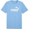 Essentials Logo Casual Comfortable Letter Short Sleeve Breathable T-Shirt Men T-Shirt Light-Blue 689312-57