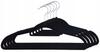 Maxi Velvet Hanger, Set of 5 - Black