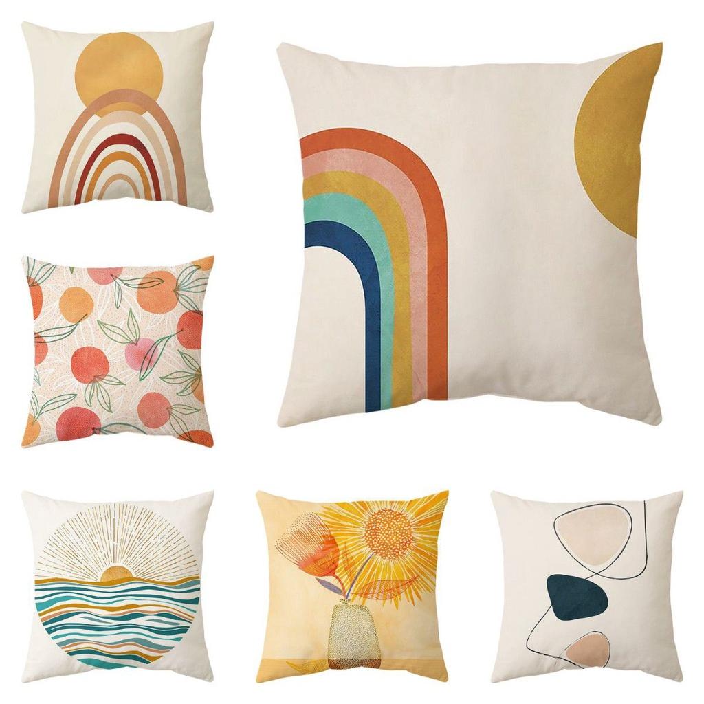 Nordic Style New Abstract Printing Pillow Cover For Modern Living Room Decor