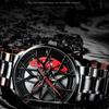 SVJ Watch Men's Original Movement Wheel Watch Hollow Three-dimensional Brake Disc Waterproof Forging Retrofitting Waterproof