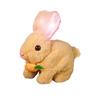 Mini Realistic Cute Plush Rabbits Lifelike Animal Easter Bunny Simulation Toy Model Gift Miniatures Decorations (Rabbit Plush Toys