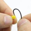 20packs=200pcs Carp Fishing Accessories Hook Point Protector Yellow For Carp Fishing Hook Terminal Tackles