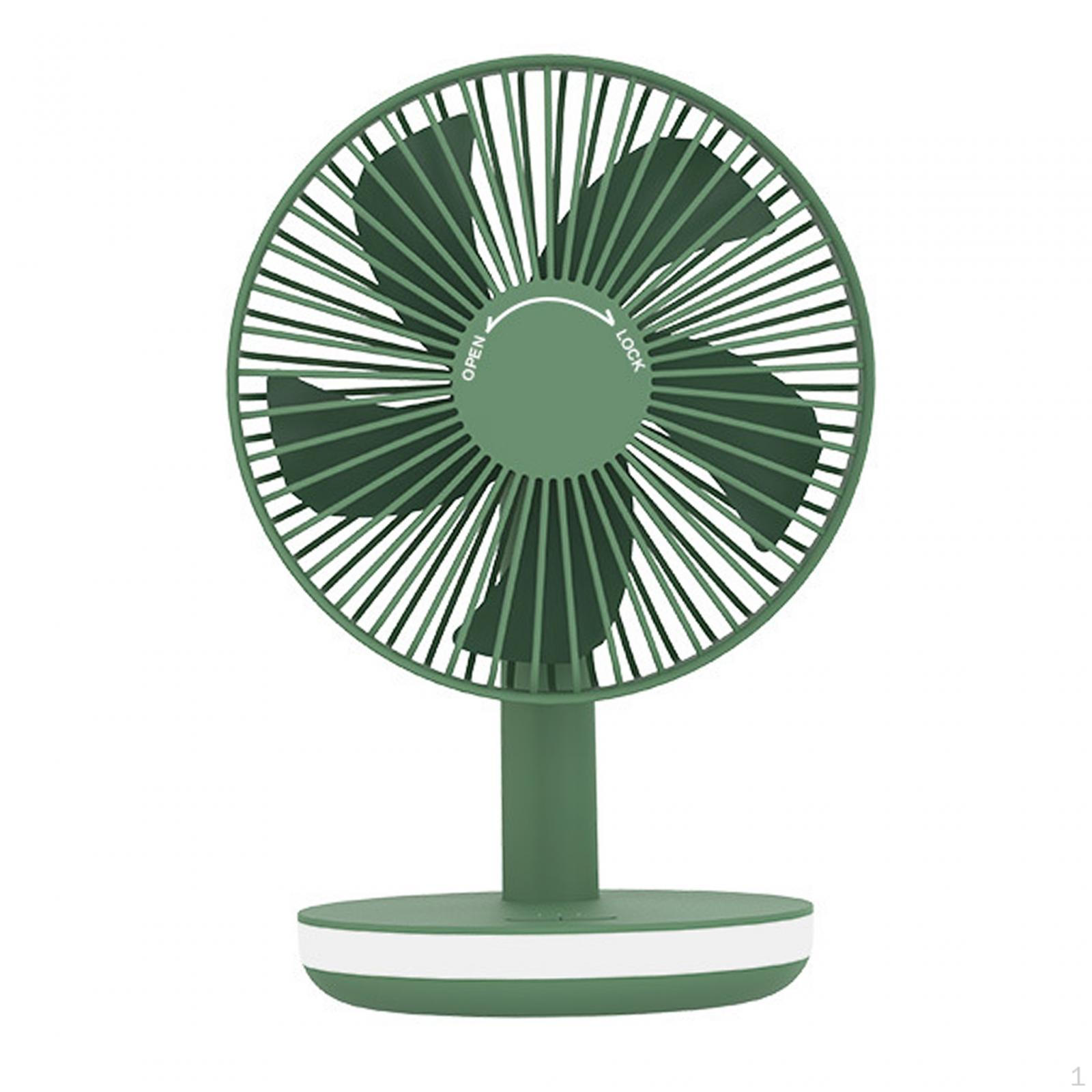 

Компактный настольный вентилятор с регулируемой скоростью зелёный