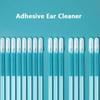 48Pcs Disposable Silicone Ear Wax Remover Sticky Ear Pick for Kids Olders Adult S/L Ear Cleaner Reusable Adhesive Earpick