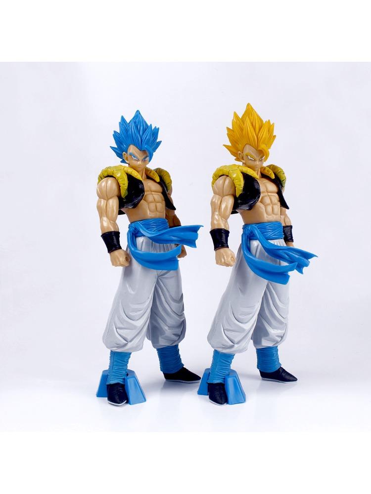 Dragon Ball Z GT Super Saiyan Gogeta Goku Fusion Figure Collectible Model Toy 30cm Large Desktop Toy Boy's Gift Ornament