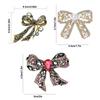 Vintage Pearls Brooches Rhinestone Decoration Brooches Waist Fastening Pins  Women Dress Decoration