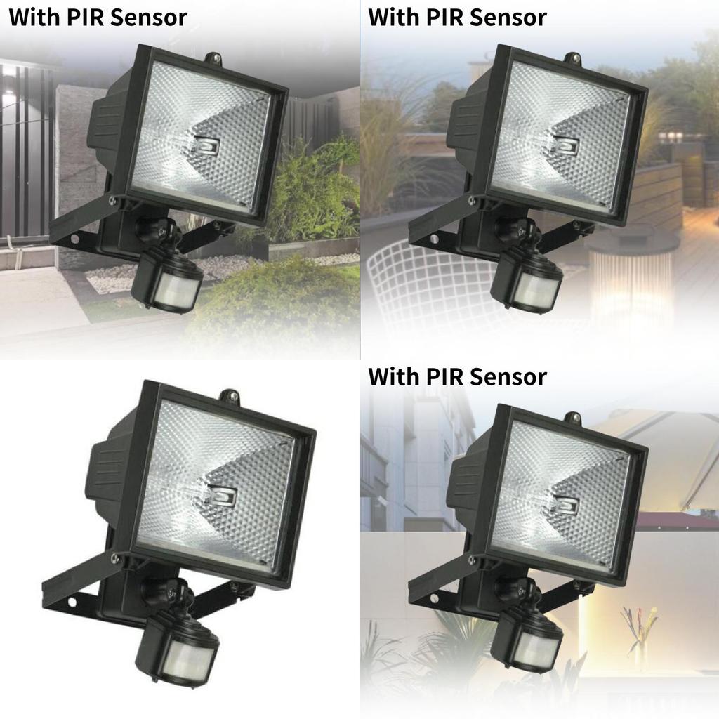 High-efficiency Wade Aluminum Die-cast 400w Waterproof Ip44 Infrared Sensor Light