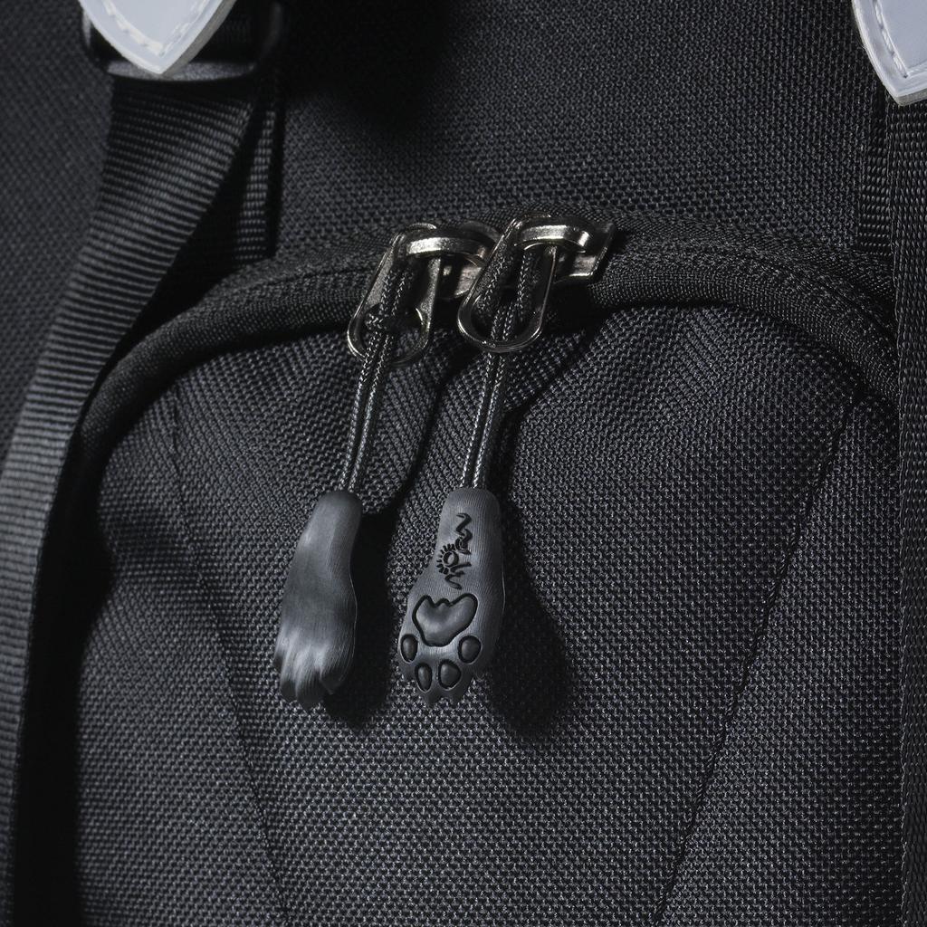 [MORN CREATIONS] Big Cat Backpack, L Size, Black