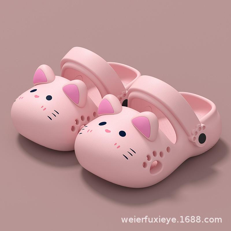 

Children s Summer Cartoon Cute Clogs for Boys and Girls, Outdoor Closed-Toe Non-Slip Soft Sole Infant Baby Sandals 14Code【Inner Length13.5