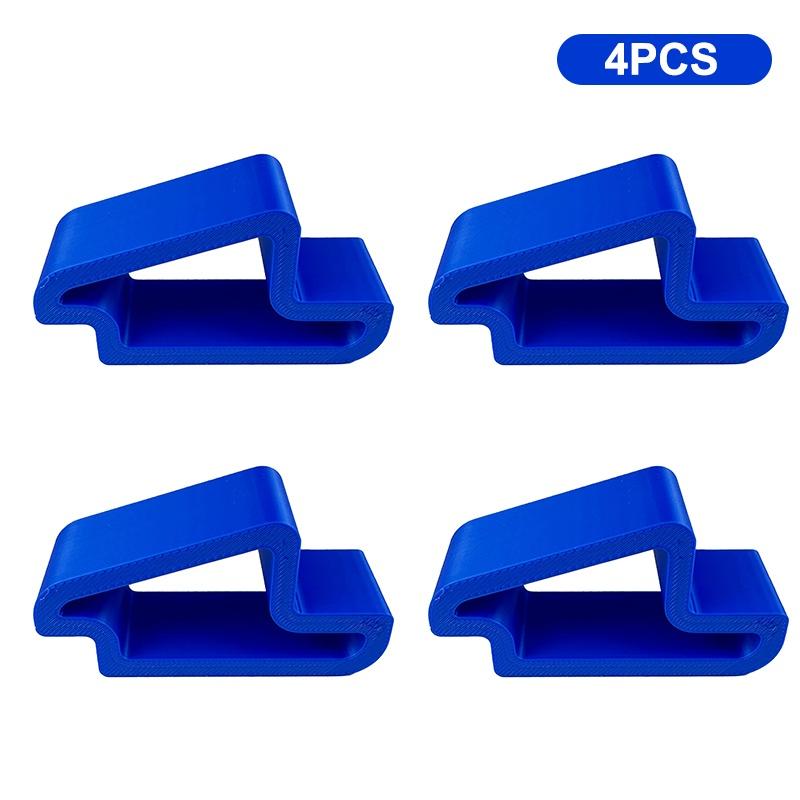 1/2/4Pcs Heavy Duty Door Stopper Non-Slip Balcony Window Door Wedge Easy Install For Home Office Bathroom Kitchen Track Lock