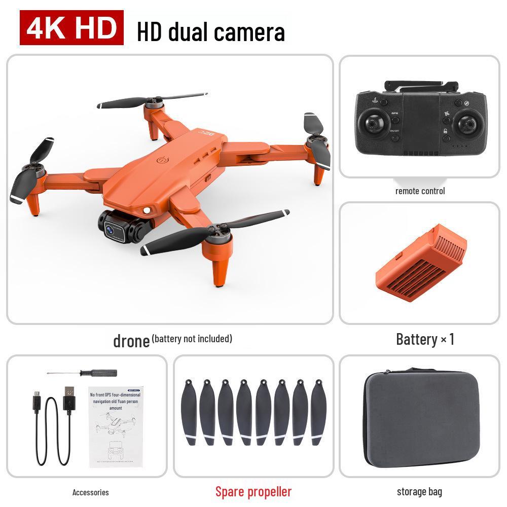 L900PRO 4K Brushless GPS Drone: High-Definition Aerial Photography, Four-Axis Foldable RC Aircraft